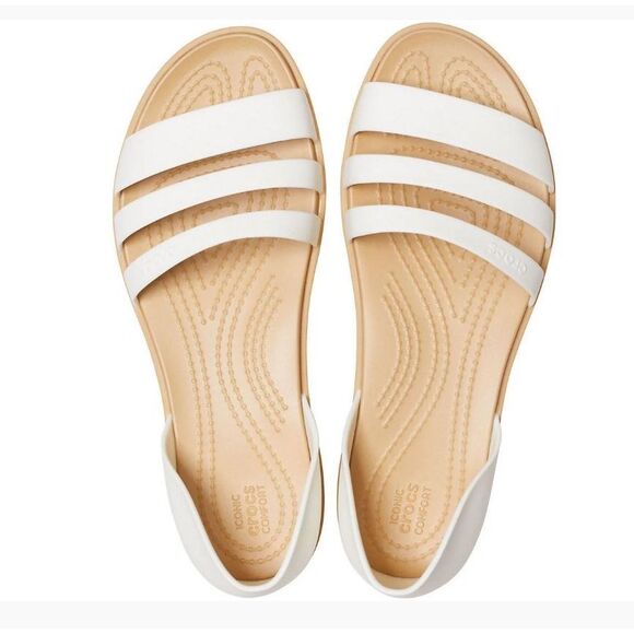 Crocs Talum Flat Sandals - Picture 1 of 8